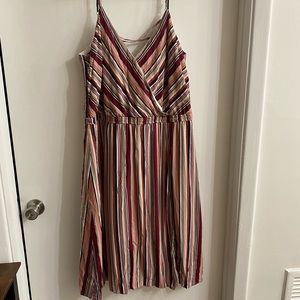 Maurice’s striped midi dress size XL